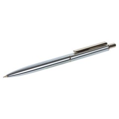 Ручка подарочная шариковая BRAUBERG Larghetto, СИНЯЯ, корпус серебристый с хромированными деталями, линия письма 0,5 мм, 143474 - фото 4