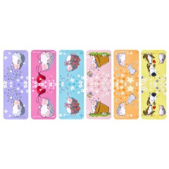 Закладки для книг МАГНИТНЫЕ, "АССОРТИ 5 ДИЗАЙНОВ ЗВЕРЯТА", 6 штук, 35x25 мм, FUNSTER (ФАНСТЕР), 116651 - фото 7