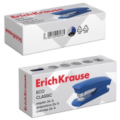 Степлер №24/6 ERICH KRAUSE "Eco", до 30 листов, ассорти, 28236 - фото 3