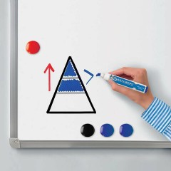 Доска магнитно-маркерная 70х50 см, алюминиевая рамка, ГАРАНТИЯ 10 ЛЕТ, РОССИЯ, BRAUBERG, 238185 - фото 5