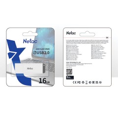 Флеш-диск 16 GB NETAC U185, USB 2.0, белый, NT03U185N-016G-20WH Флеш-диск 16 GB NETAC U185, USB 2.0, белый, NT03U185N-016G-20WH - фото 6