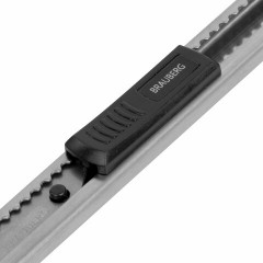 Нож канцелярский 9 мм BRAUBERG "Extra 30", металлический, лезвие 30°, автофиксатор, подвес, 237084 - фото 8