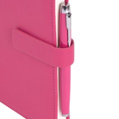 Ежедневник в подарочном наборе 5 в 1, А5, 145x212 мм, BRAUBERG "President", под кожу, 160 листов, розовый, 116852 - фото 6