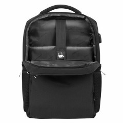 Рюкзак BRAUBERG FUNCTIONAL с отделением для ноутбука, USB-порт, багажная лента, Firm, 43x30x15 см, 272576 Рюкзак BRAUBERG FUNCTIONAL с отделением для ноутбука, USB-порт, багажная лента, Firm, 43x30x15 см, 272576 - фото 9