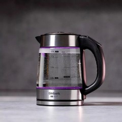 Чайник TIMBERK T-EK27G03, 1,7 л, 2200 Вт, закрытый нагревательный элемент, ТЕРМОРЕГУЛЯТОР, стекло, стальной Чайник TIMBERK T-EK27G03, 1,7 л, 2200 Вт, закрытый нагревательный элемент, ТЕРМОРЕГУЛЯТОР, стекло, стальной - фото 12