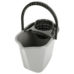Ведро 10 л для уборки КОМПЛЕКТ с ОТЖИМОМ для веревочных и ленточных МОПов, 24х35х24 см, YORK, 70020 - фото 6