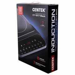 Настольная индукционная плита CENTEK CT-1517, 2000 Вт, 7 программ, электронное управление, черная, CT-1517 Black Настольная индукционная плита CENTEK CT-1517, 2000 Вт, 7 программ, электронное управление, черная, CT-1517 Black - фото 6