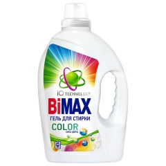 Гель для стирки с пятновыводителем 2,6 л, BIMAX "Color", 2006-3