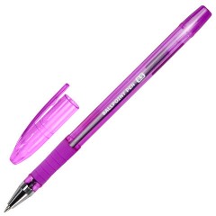 Ручка шариковая масляная с грипом "PASTEL", BRAUBERG, СИНЯЯ, стандартный узел 0,5 мм, линия письма 0,25 мм, 144488 - фото 3