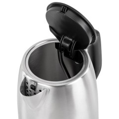 Чайник BRASSON (БРАССОН) KT-040, 1,7 л, 2200 Вт, индикатор уровня воды, сталь, черный, 455192 - фото 7