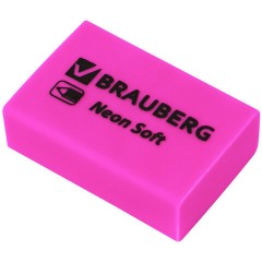Ластики BRAUBERG NEON SOFT НАБОР 12 штук, размер ластика 31х20х10 мм, экологичный ПВХ, 271339 Ластики BRAUBERG NEON SOFT НАБОР 12 штук, размер ластика 31х20х10 мм, экологичный ПВХ, 271339 - фото 6