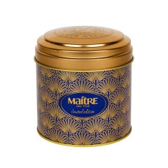 Чай листовой MAITRE "Golden Magic" черный, с имбирем, корицей и ванилью, 100 г, бар017
