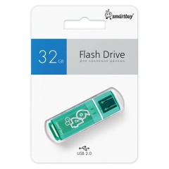 Флеш-память Smartbuy Glossy, 64Gb, USB 2.0, зел, SB64GBGS-G - фото 6