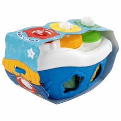 Игра-сортер дидактическая "Кораблик", пластиковая, 4 формочки, 6 вставок, НОРДПЛАСТ, 1300 - фото 2