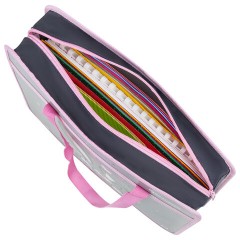 Папка на молнии с ручками BRAUBERG А4, 1 отделение, пластик, 80 мм, "Curious bunny", 272164 Папка на молнии с ручками BRAUBERG А4, 1 отделение, пластик, 80 мм, "Curious bunny", 272164 - фото 6