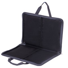 Папка сумка для рисунков и чертежей каркасная А3 (35х47 см), экокожа, BRAUBERG ART CLASSIC, 272989 - фото 5
