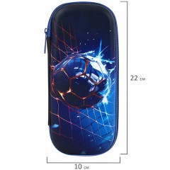 Пенал BRAUBERG, 1 отделение, 1 откидная планка, EVA, 22х10х5 см, "Score goal", 273511 Пенал BRAUBERG, 1 отделение, 1 откидная планка, EVA, 22х10х5 см, "Score goal", 273511 - фото 7