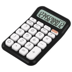 Калькулятор настольный BRAUBERG KW-500-BK (93x148 мм), 3D-кнопки, 12 разрядов, черный, 272954 - фото 3