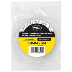 Многоразовая двухсторонняя прозрачная крепежная лента, скотч NANO tape, 3 м x 5 см, толщина 1 мм, WBZ (ВБЗ), 700427 Многоразовая двухсторонняя прозрачная крепежная лента, скотч NANO tape, 3 м x 5 см, толщина 1 мм, WBZ (ВБЗ), 700427 - фото 10
