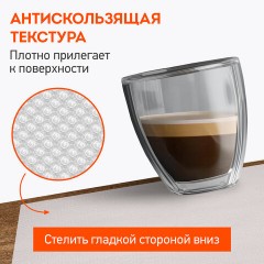Коврики универсальные 6 шт., 30х45 см, для холодильника, полок, сервировки, прозрачный, DASWERK, 609604 - фото 15