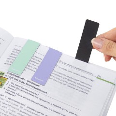 Закладки для книг МАГНИТНЫЕ, "PASTEL", набор 6 штук, 60x20 мм, BRAUBERG, 117013 - фото 7