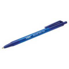 Ручки шариковые автоматические BIC "Round Stic Clic", НАБОР 3 шт., СИНИЕ, линия письма 0,32 мм, блистер, 926374 - фото 6