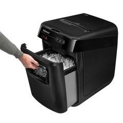Уничтожитель (шредер) FELLOWES AUTOMAX 200C, 4 уровень секретности, фрагменты 4х38 мм, 200 листов, корзина 32 литра, FS-465, FS-46536 Уничтожитель (шредер) FELLOWES AUTOMAX 200C, 4 уровень секретности, фрагменты 4х38 мм, 200 листов, корзина 32 литра, FS-465, FS-46536 - фото 6