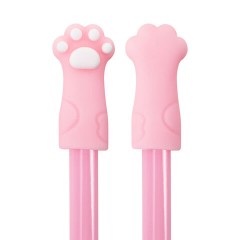 Ручки с топпером шариковые FUNSTER (ФАНСТЕР) "CAT PAWS", НАБОР 3 ШТУКИ, СИНИЕ, пишущий узел 0,7 мм, линия письма 0,35 мм, 144375 - фото 7