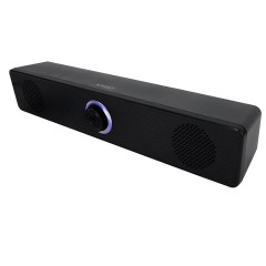 Колонка-саундбар KAIGO (КАЙГО) GE-1002, 6 Вт, AUX, USB, черная, 514223