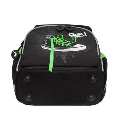 Ранец GRIZZLY анатомическая спинка, с мешком для обуви, для мальчиков, "SNEAKER", черный, 33х25х13 см, RAm-585-8/1 Ранец GRIZZLY анатомическая спинка, с мешком для обуви, для мальчиков, "SNEAKER", черный, 33х25х13 см, RAm-585-8/1 - фото 6