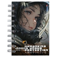 Блокнот МАЛЫЙ ФОРМАТ А6, 160 л, гребень, картон, клетка, АЛЬТ, Гравитация, 3-160-010/04 Блокнот МАЛЫЙ ФОРМАТ А6, 160 л, гребень, картон, клетка, АЛЬТ, Гравитация, 3-160-010/04 - фото 6