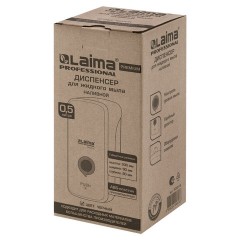 Дозатор для жидкого мыла LAIMA PROFESSIONAL PREMIUM BLACK, НАЛИВНОЙ, 0,5 л, черный, ABS-пластик, 609518 - фото 10