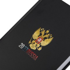 Ежедневник датированный 2027 145х215 мм, А5, STAFF, ламинированная обложка, "Символика РФ", 117792 - фото 4