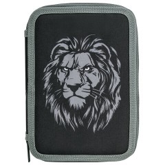 Пенал BRAUBERG, 2 отделения, полиэстер, 21х14 см, "Savage lion", 272331 Пенал BRAUBERG, 2 отделения, полиэстер, 21х14 см, "Savage lion", 272331 - фото 2