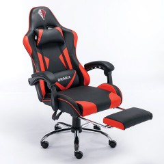 Кресло компьютерное BRABIX "Dexter GM-135", подножка, две подушки, экокожа, черное/красное, 532799 Кресло компьютерное BRABIX "Dexter GM-135", подножка, две подушки, экокожа, черное/красное, 532799 - фото 8