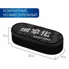 Пенал-футляр BRAUBERG, 1 отделение, органайзер, полиэстер, 22x9x5 см, "Emotions", 271588 Пенал-футляр BRAUBERG, 1 отделение, органайзер, полиэстер, 22x9x5 см, "Emotions", 271588 - фото 9