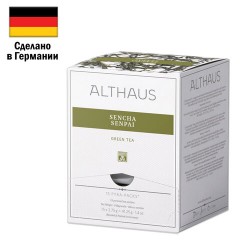 Чай ALTHAUS "Sencha Senpai" зеленый, 15 пирамидок по 2,75 г, ГЕРМАНИЯ, TALTHL-P00005 Чай ALTHAUS "Sencha Senpai" зеленый, 15 пирамидок по 2,75 г, ГЕРМАНИЯ, TALTHL-P00005 - фото 3