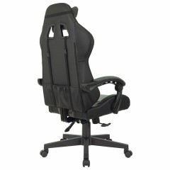 Кресло компьютерное BRABIX "Striker GM-121", синхромеханизм, 2 подушки, экокожа/велюр, черное/серое, 532961 - фото 4