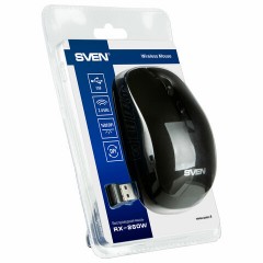 Мышь беспроводная SVEN RX-260W, 3 кнопки + 1 колесо-кнопка, оптическая, черная, SV-018, SV-018160 Мышь беспроводная SVEN RX-260W, 3 кнопки + 1 колесо-кнопка, оптическая, черная, SV-018, SV-018160 - фото 4