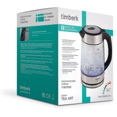 Чайник TIMBERK T-EK27G03, 1,7 л, 2200 Вт, закрытый нагревательный элемент, ТЕРМОРЕГУЛЯТОР, стекло, стальной Чайник TIMBERK T-EK27G03, 1,7 л, 2200 Вт, закрытый нагревательный элемент, ТЕРМОРЕГУЛЯТОР, стекло, стальной - фото 18