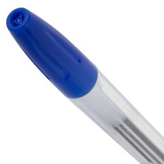 Ручки шариковые с грипом BRAUBERG "ULTRA GT", НАБОР 8 ШТУК, СИНИЕ, корпус прозрачный, узел 1 мм, линия 0,5 мм, 144529 - фото 6