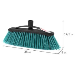 Щетка для уборки VILEDA PROFESSIONAL "ЭКО", ширина 30 см, щетина 8 см, ЖЕСТКАЯ, крепление еврорезьба, 519227 - фото 6