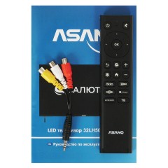 Телевизор ASANO 32LH5020T, 32" (80 см), 1366x768, HD, 16:9, Салют ТВ, Wi-Fi, безрамочный, черный - фото 7