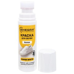 Краска для белой обуви (кожа, текстиль) 75 мл, губка, SHEGRA (ШЕГРА), 700780 - фото 3