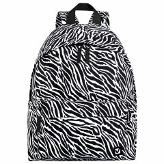 Рюкзак BRAUBERG СИТИ-ФОРМАТ универсальный, "Zebra", белый/черный, 41х32х14 см, 271680 Рюкзак BRAUBERG СИТИ-ФОРМАТ универсальный, "Zebra", белый/черный, 41х32х14 см, 271680 - фото 2
