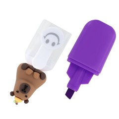 Набор текстовыделителей с топперами 6 ЦВЕТОВ НЕОН, "КАПИБАРЫ", линия 1-4 мм, FUNSTER (ФАНСТЕР), 152646 - фото 3