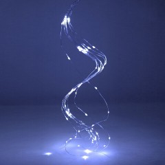 Электрогирлянда-конский хвост комнатная, 2 м, 200 LED, холодный белый, 220 V, ЗОЛОТАЯ СКАЗКА, 591366 - фото 6