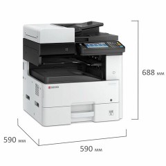 МФУ лазерное KYOCERA ECOSYS M4132idn "3 в 1", А3, 32 стр./мин., 100 000 стр./мес., ДУПЛЕКС, сетевая карта, 1102P13NL0 - фото 8