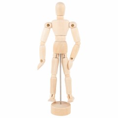 Манекен человека художественный, высота 16 см, натуральное дерево, BRAUBERG ART CLASSIC, 192513 - фото 5