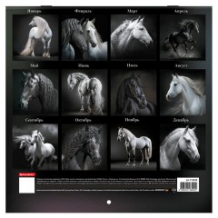 Календарь настенный перекидной 2026 г., BRAUBERG, 12 листов, 28,5х28,5 см, "Символ года", 116928 - фото 17